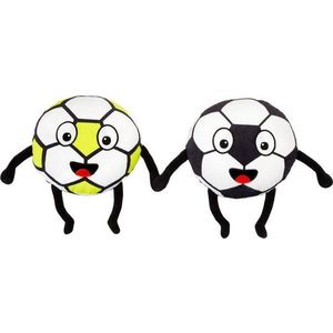 Plyšové dětské polštářky v sadě 2 ks 25x25 cm Forever Together Football – Catherine Lansfield obraz