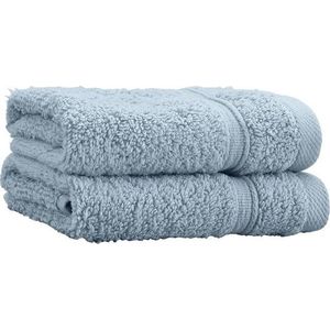 Modré froté bavlněné ručníky v sadě 2 ks 30x30 cm Zero Twist – Catherine Lansfield obraz