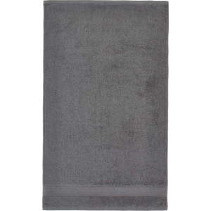 Tmavě šedá froté bavlněná osuška 90x140 cm Anti-Bacterial – Catherine Lansfield obraz