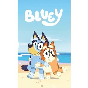 Modrá fleecová dětská deka 100x150 cm Bluey – Jerry Fabrics obraz