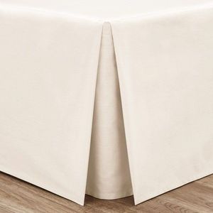 Krémový perkálový potah na rám postele 90x190 cm Easy Iron Percale – Catherine Lansfield obraz