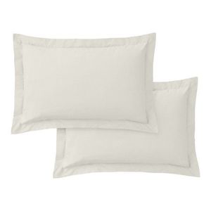 Povlaky na polštáře v sadě 2 ks z bavlněného perkálu 50x75 cm Cotton Percale – Bianca obraz
