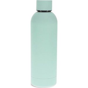 Světle modrá cestovní nerezová lahev 500 ml – Rex London obraz