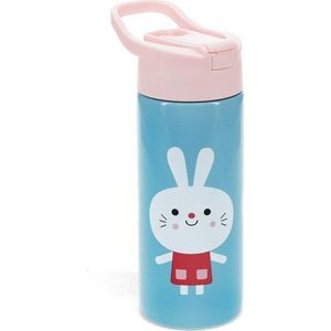 Světle modrá nerezová dětská lahev 500 ml Lottie & Friends – Rex London obraz