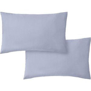 Povlaky na polštáře v sadě 2 ks z bavlněného perkálu 50x75 cm Cotton Percale – Bianca obraz