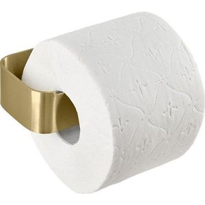 Nástěnný držák na toaletní papír z nerezové oceli v mosazné barvě Ume Brass – Zone obraz