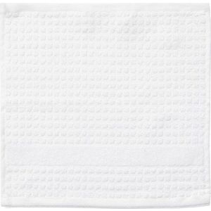 Bílý froté ručník z Bio bavlny 30x30 cm Check – JUNA obraz