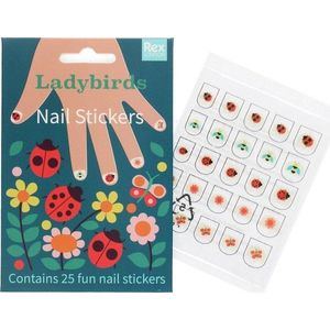 Kreativní sada Ladybird – Nail stickers – Rex London obraz