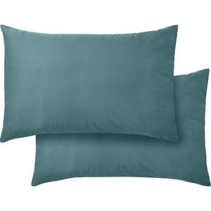 Povlaky na polštáře v sadě 2 ks z bavlněného saténu 50x75 cm Cotton Sateen – Bianca obraz
