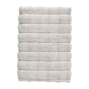 Světle šedý froté bavlněný ručník 50x70 cm Inu – Zone obraz