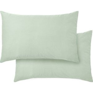Povlaky na polštáře v sadě 2 ks z bavlněného saténu 50x75 cm Cotton Sateen – Bianca obraz