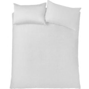 Bílé povlečení na dvoulůžko/prodloužené z bavlněného saténu 230x220 cm Cotton Sateen – Bianca obraz