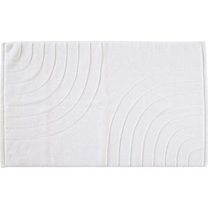 Bílá koupelnová předložka 50x80 cm Time – Zone obraz