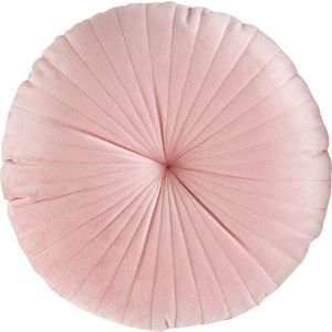 Sametový dekorační polštář ø 40 cm Round Soft Touch – Catherine Lansfield obraz