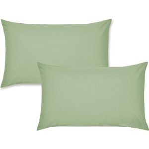 Perkálové povlaky na polštáře v sadě 2 ks 75x50 cm Easy Iron Percale – Catherine Lansfield obraz