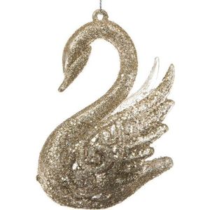 Plastová vánoční ozdoba 10 cm Swan – Dakls obraz
