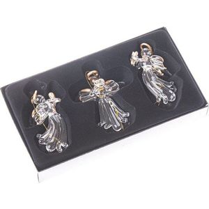 Skleněné vánoční ozdoby v sadě 3 ks 10, 5 cm Angel – Dakls obraz
