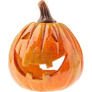 Keramický svícen s haloweenským motivem Pumpkin – Dakls obraz