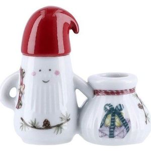 Keramický svícen s vánočním motivem Hammershøi Christmas Father Elf – Kähler Design obraz