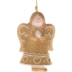 Keramická vánoční ozdoba 8 cm Angel – Dakls obraz