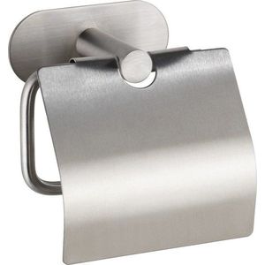 Nerezový držák na toaletní papír bez nutnosti vrtání Wenko Turbo-Loc® Orea Cover obraz