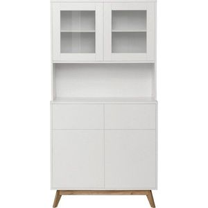Bílá kredenc 84x165 cm Skandi – Støraa obraz