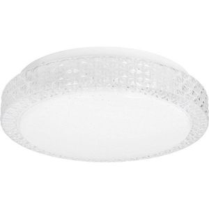 Bílé LED stropní svítidlo 27x27 cm Rabel – Candellux Lighting obraz