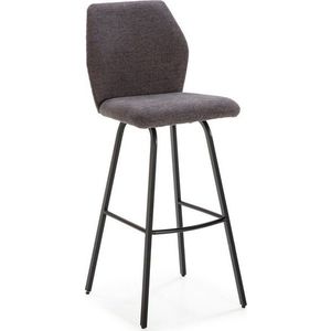 Tmavě šedé barové židle v sadě 2 ks 75 cm Pol – Marckeric obraz