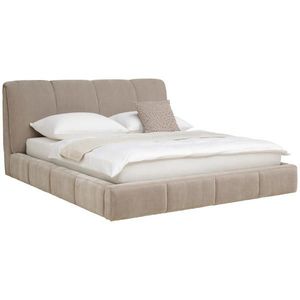 Livetastic ČALOUNĚNÁ POSTEL, 180/200 cm, béžová obraz