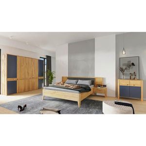 Linea Natura ŠATNÍ SKŘÍŇ, divoký dub, dub artisan, divoký dub, 256, 8/225/58 cm obraz