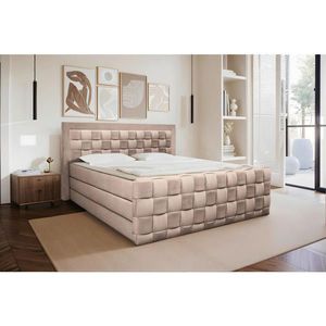 Livetastic POSTEL BOXSPRING, 160/200 cm, béžová obraz