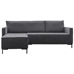 MID.YOU ROHOVÁ SEDAČKA, textil, šedá obraz