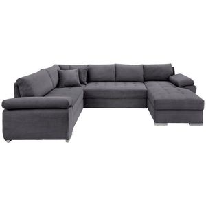 Livetastic SEDACÍ SOUPRAVA, textil, šedá obraz