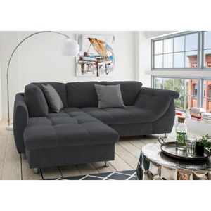 Livetastic ROHOVÁ ROZKLÁDACÍ POHOVKA, textil, černá obraz