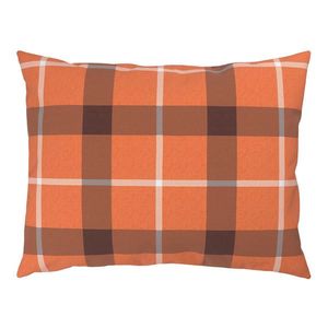 Esposa POVLEČENÍ, flanel, hnědá, oranžová, 140/200 cm obraz
