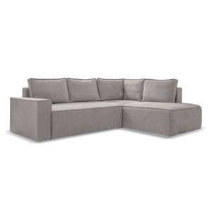 MID.YOU ROHOVÁ SEDAČKA, textil, šedá obraz