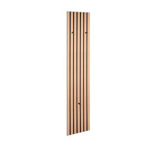 Xora ŠATNÍ PANEL, černá, dub artisan, 25/160/7 cm obraz