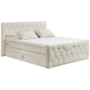 MID.YOU POSTEL BOXSPRING, 180/200 cm, krémová obraz