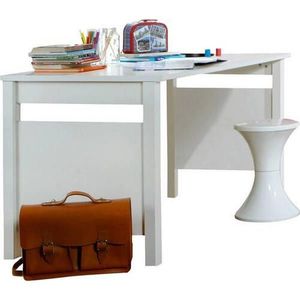 Livetastic PSACÍ STŮL PRO MLÁDEŽ, bílá, 140/70/72 cm obraz