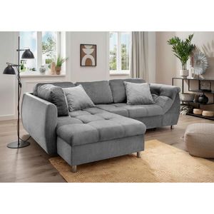Livetastic ROHOVÁ ROZKLÁDACÍ POHOVKA, textil, antracitová obraz