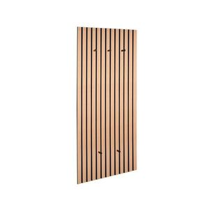 Xora ŠATNÍ PANEL, černá, dub artisan, 50/125/7 cm obraz
