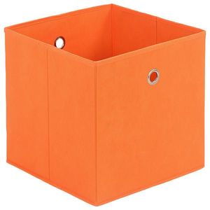 Carryhome SKLÁDACÍ KRABICE, kov, textil, karton, 32/32/32 cm obraz
