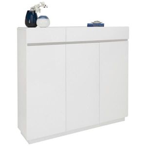 Xora BOTNÍK, bílá, 135/123/35 cm obraz