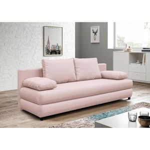 P & B ROZKLÁDACÍ POHOVKA, textil, růžová obraz