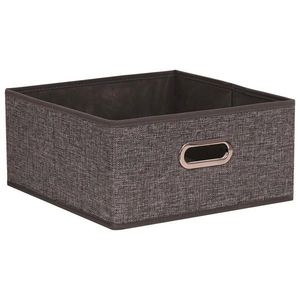 Homeware KOŠ DO REGÁLU, hnědá obraz