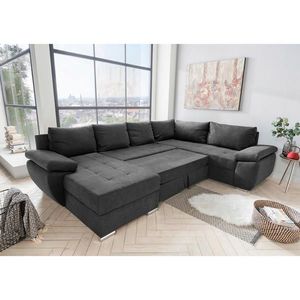 Livetastic SEDACÍ SOUPRAVA, textil, antracitová obraz