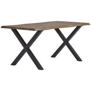 MID.YOU JÍDELNÍ STŮL, přírodní barvy, černá, 160/90/76 cm obraz