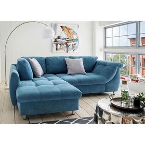 Livetastic ROHOVÁ ROZKLÁDACÍ POHOVKA, textil, modrá obraz