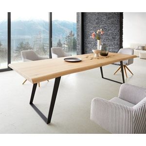 Jídelní stůl Edge 260x100 cm přírodní dub obraz