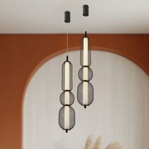Drátěná závěsná lampa PUMA s prodlouženým stínidlem 14 x 71 cm – designové osvětlení obývacího pokoje LED 3000K obraz